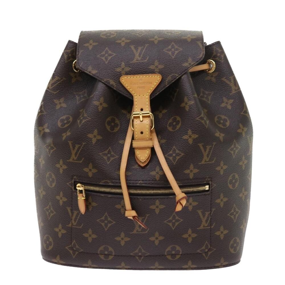 Louis Vuitton Monogram Montsouris Backpack Brown